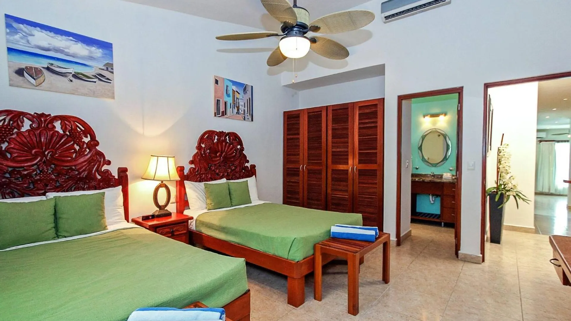 Villa With 4 Bedrooms A Few Steps From The Beach - Playacar - Vista Del Mar Playa del Carmen